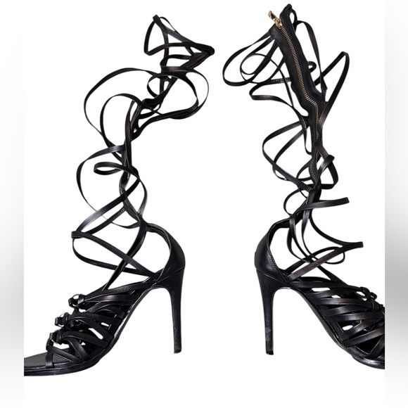 Aldo Gladiator Heels Size 8 - Picture 2 of 4